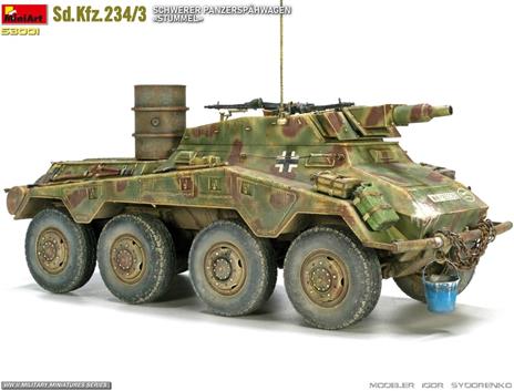 Sd.Kfz.234/3 Schwerer Panzerspahwagen Stummel - 5
