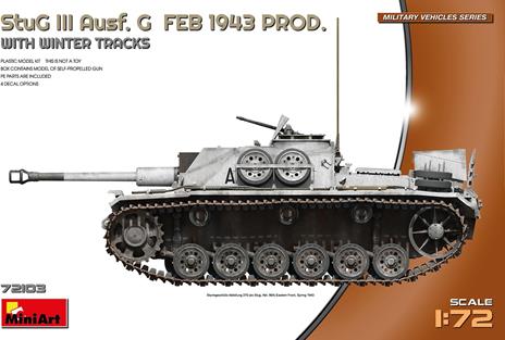 StuG III Ausf. G Feb 1943 Prod w/Winter Tracks - 2