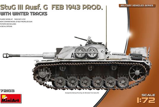 StuG III Ausf. G Feb 1943 Prod w/Winter Tracks - 2