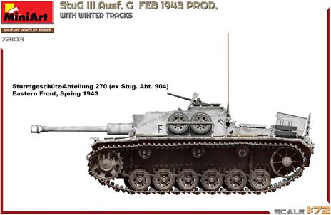 StuG III Ausf. G Feb 1943 Prod w/Winter Tracks - 6