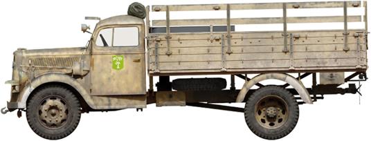 German 3t Cargo Truck 3,6-36S Mid Prod. PmQ600-Type