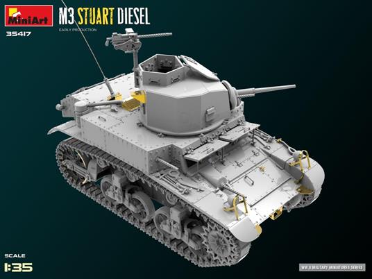 M3 Stuart Diesel Early Prod. - 2