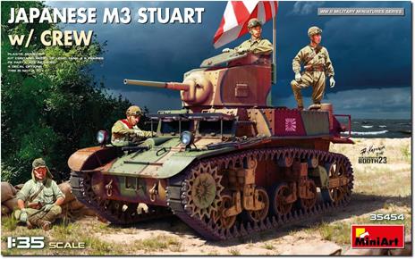 Japanese M3 Stuart w/ Crew