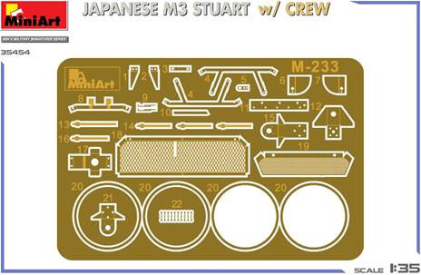Japanese M3 Stuart w/ Crew - 3