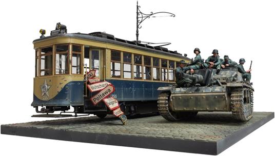 Kharkiv 1943: Tram & Stug. III Ausf. G w/Crew. Big Set