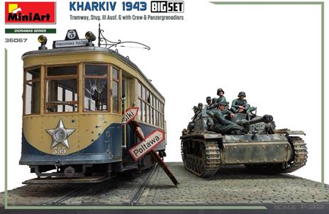 Kharkiv 1943: Tram & Stug. III Ausf. G w/Crew. Big Set - 4