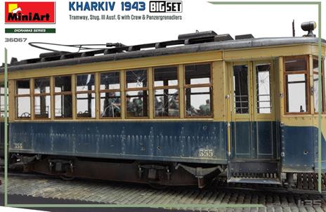 Kharkiv 1943: Tram & Stug. III Ausf. G w/Crew. Big Set - 6