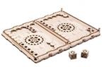 Wooden City - Wooden Figures - Backgammon Short