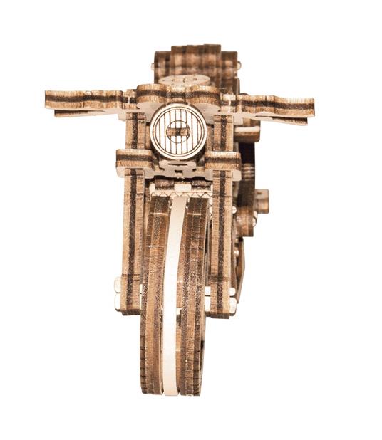 WOODEN.CITY Café racer puzzle 3D