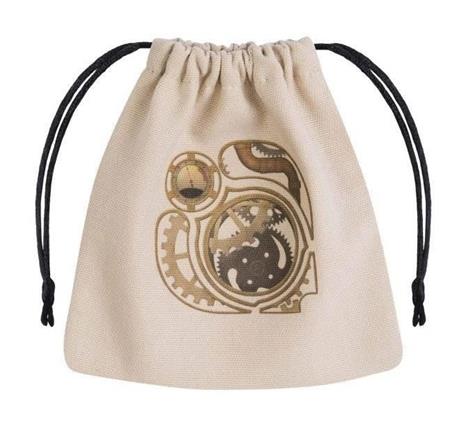 Steampunk Dice Borsa beige & multicolor