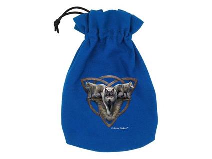 Anne Stokes Dice Pouch Wolf Trio Q Workshop