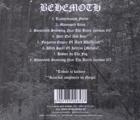 And the Forest Dream Eternally - CD Audio di Behemoth - 2