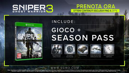 Sniper Ghost Warrior 3 Season Pass Edition - XONE - 10