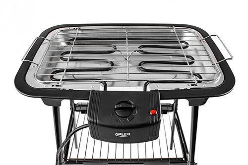 Adler AD 6602 2000 W Grill Elettrico Da tavolo Nero - 4