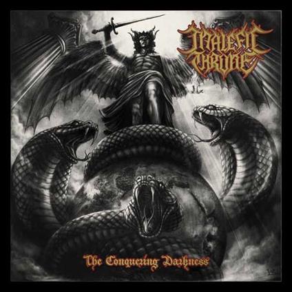 The Conquering Darkness - Vinile LP di Malefic Throne