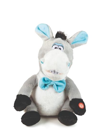 Peluche Cantante Per Bambini e Adulti, Peluche Interattivo , Peluche Asinello Nello, Canta " O Sole Mio" Italiano