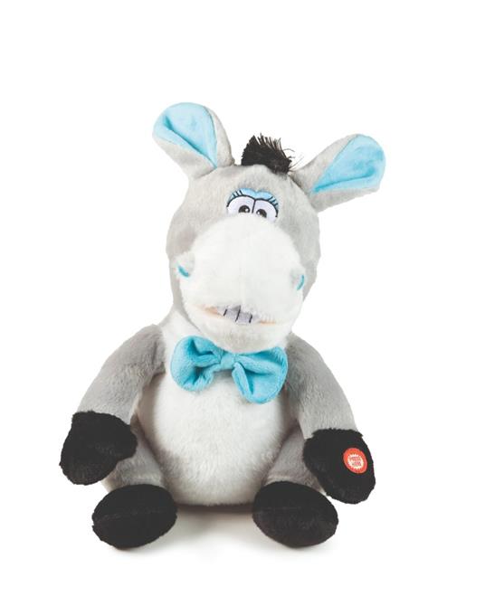 Peluche Cantante Per Bambini e Adulti, Peluche Interattivo , Peluche Asinello Nello, Canta " O Sole Mio" Italiano