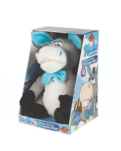 Peluche Cantante Per Bambini e Adulti, Peluche Interattivo , Peluche Asinello Nello, Canta " O Sole Mio" Italiano - 2