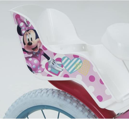 Bicicletta Minnie 3 Anni 4 Anni 3-6 Anni Bici Minnie 12 Pollici 14 Pollici 16 Pollici Alta Qualità Prodotto Originale (14 Pollici) - 2