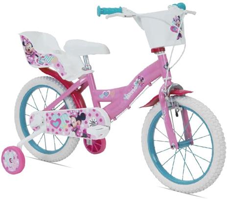 Bicicletta Minnie 3 Anni 4 Anni 3-6 Anni Bici Minnie 12 Pollici 14 Pollici 16 Pollici Alta Qualità Prodotto Originale (14 Pollici) - 3