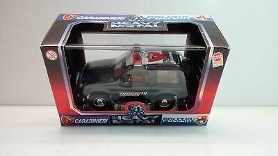Macchina Della Polizia Giocattolo Macchina dei Carabinieri Metallo Portelle Apribili Blu Scala 1.24 Jeep Polizia Metallo Die Cast (Carabinieri)