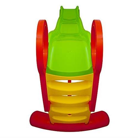 S.O. Scivolo per Bambini da Giardino da casa Esterno Interno Grande 3 Anni 4 Anni Scivolo Bimbi 2-6 Anni con scivolata Lunga 207x85x111(h) - 2