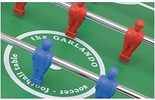 Garlando Calcio Balilla Master PRO con Aste Rientranti e Gambe Pieghevoli Blu - 2