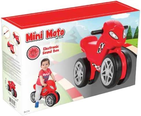 Moto Primipassi Bambino Rosso Primipassi per Bambino Moto Rossa Gioco Baby Ruote Giocattolo - 2