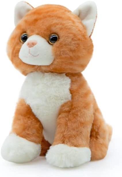 Mini Giocattoli di Peluche Pupazzi di Animali Piccoli Carini per Decorazione Festa Premio Asilo Regalo per Bambini Ragazzi Linea Morbidelli Peluche (Gatto Tigrato Peluche)