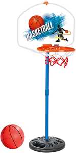 Giocattolo Canestro da Basket Bambini Mini Regolabile CM Interno Camera Giochi Esterno Altezza Pompa Giocattolo Giocattoli Pallacanestro di Interni Portatile Gioco (Piccolo) Biemme