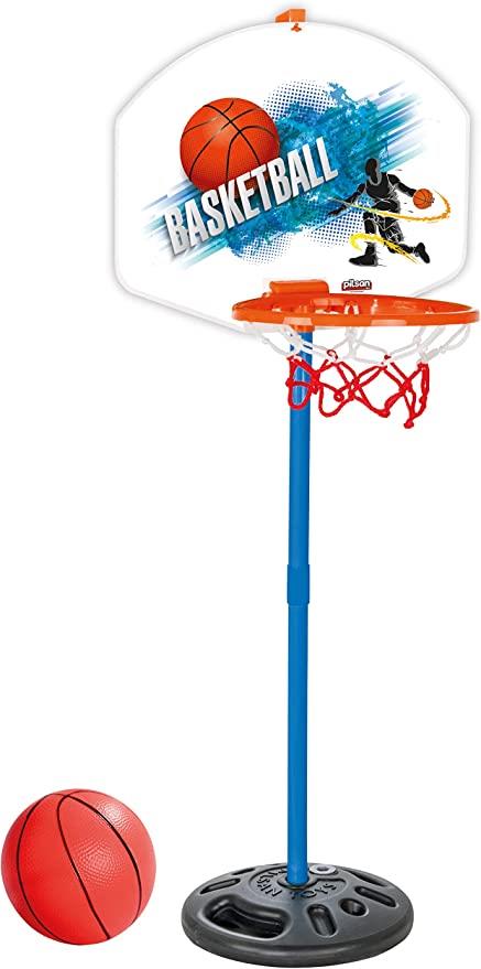 Canestro da Basket Bambini Mini Regolabile CM Interno Camera Giochi Esterno Altezza Pompa Giocattolo Giocattoli Pallacanestro di Interni Portatile Gioco (Piccolo)