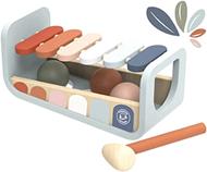 Xilofono Bambini Montessori 1 Anno Legno Giochi Bambini Xilofono per Bambini 1 Anno e Mezzo Xilofono Legno Neonato 25x10x12.5 cm