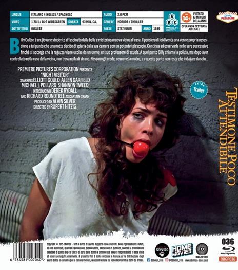 Testimone Poco Attendibile (Blu-ray) di Rupert Hitzig - Blu-ray - 2