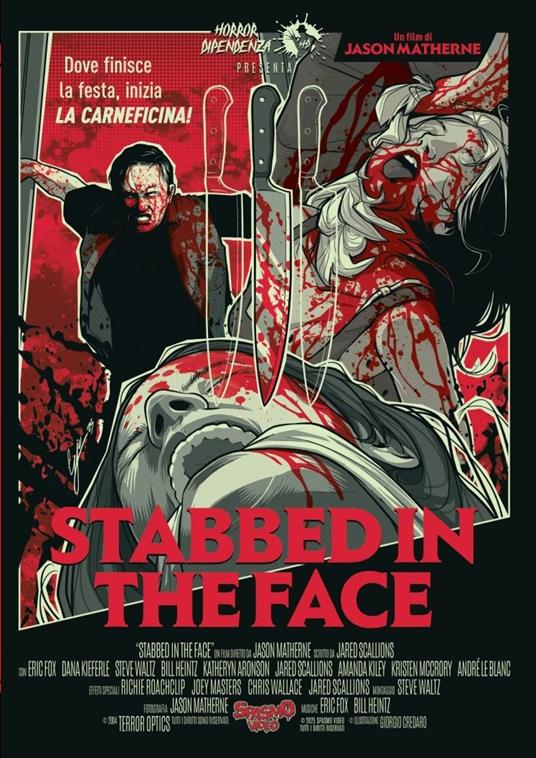 Stabbed In The Face (DVD) di Jason Matherne - DVD