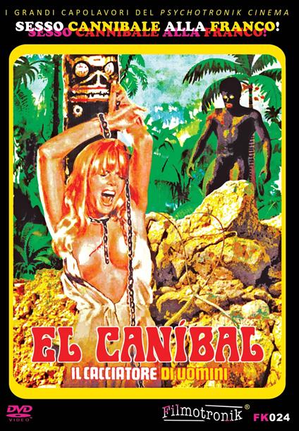 El Canibal. Il Cacciatore Di Uomini (DVD) di Jesus Franco - DVD