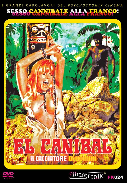 El Canibal. Il Cacciatore Di Uomini (DVD) di Jesus Franco - DVD