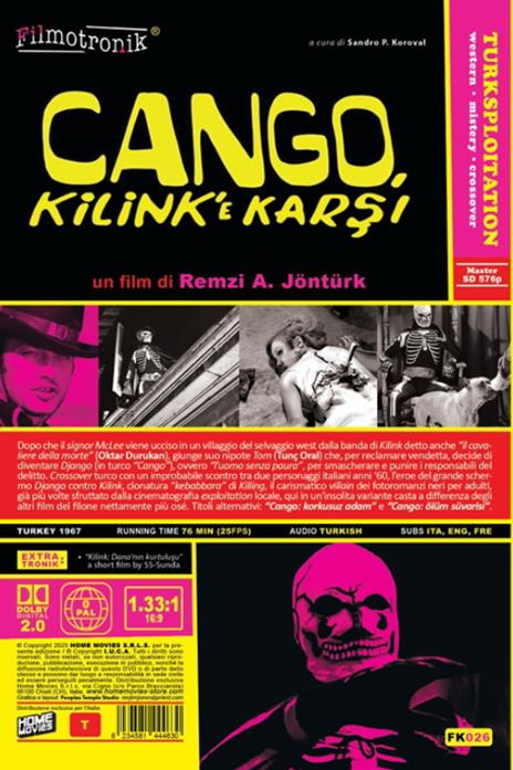 Django Vs. Kilink (Aka Cango: Korkusuz Adam) (DVD) di Remzi A. Jonturk - DVD - 2