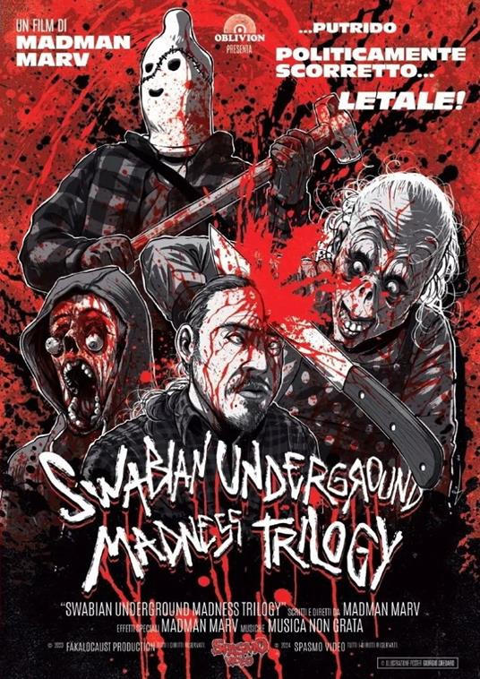 Swabian Underground Madness Trilogy (DVD) di Madman Marv - DVD