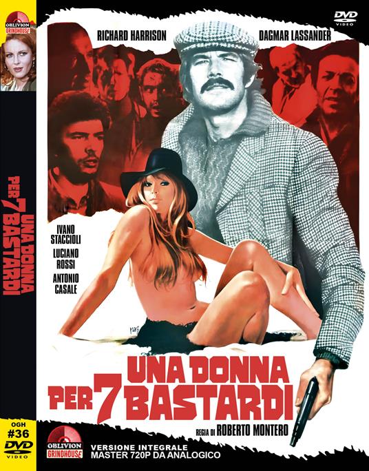 Una Donna Per 7 Bastardi (DVD) di Roberto Bianchi Montero - DVD
