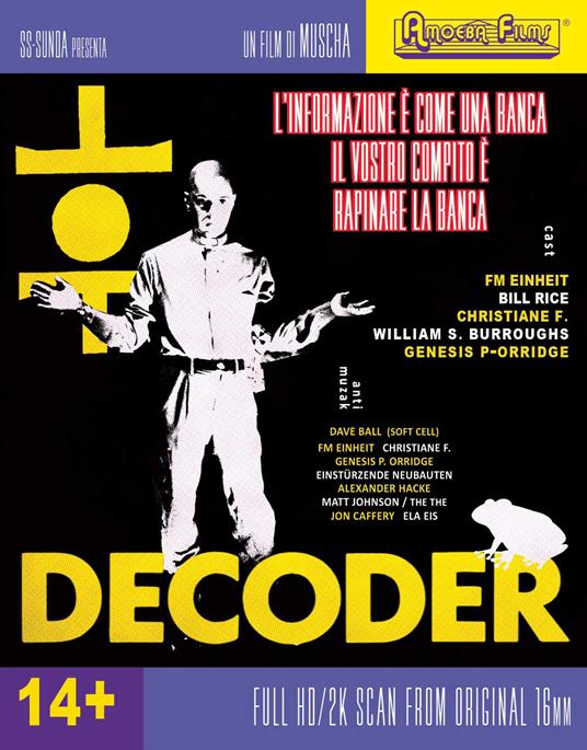 Decoder (Blu-ray) di Muscha - Blu-ray