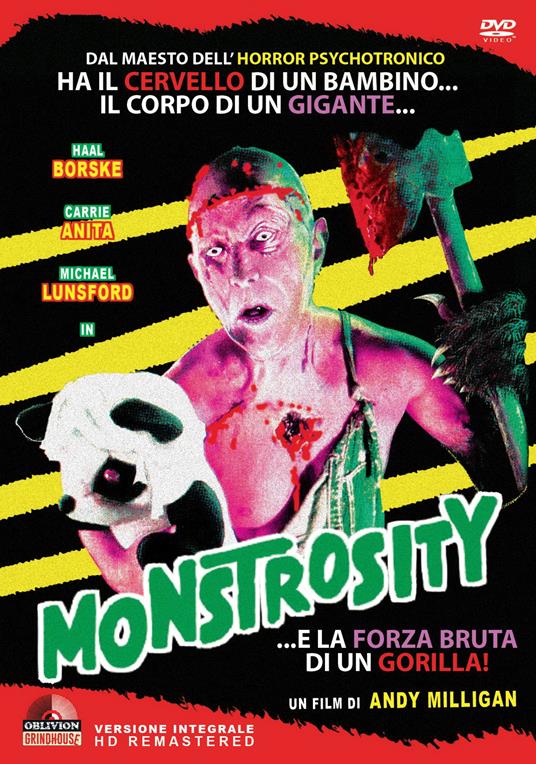 Monstrosity di Andy Milligan - DVD