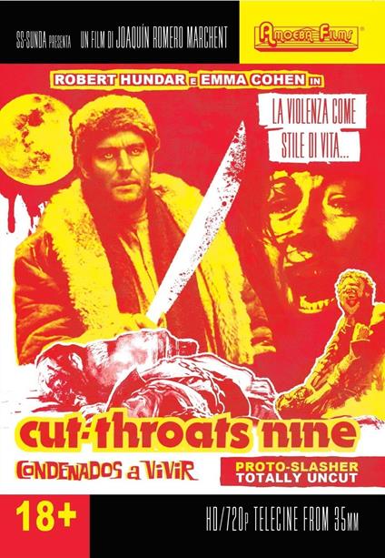 Cut-Throats Nine (DVD) di Joaquin Luis Romero Marchent - DVD