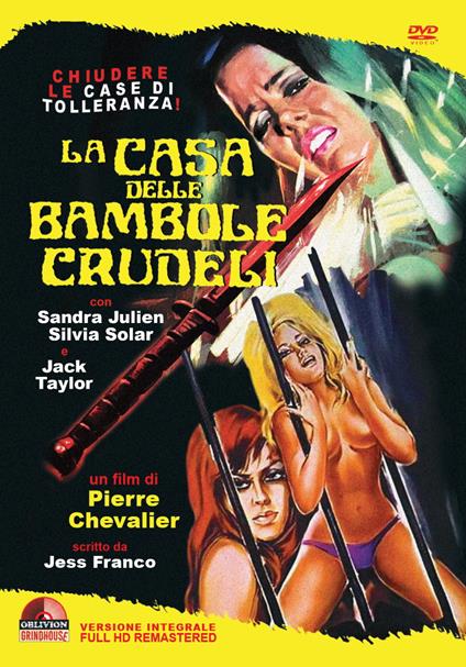 La Casa Delle Bambole Crudeli di Pierre Chevalier - DVD