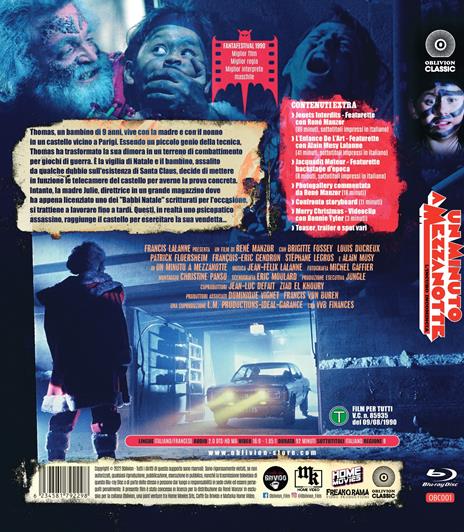 Un minuto a mezzanotte - L'incubo incomincia (Blu-ray) di René Manzor - Blu-ray - 2