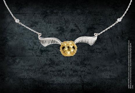 Harry Potter Necklace The Quidditch Golden Snitch - 2