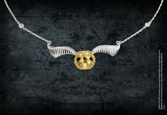 Harry Potter Necklace The Quidditch Golden Snitch - 2