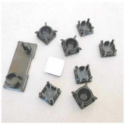 SET PIEDINI IN PLASTICA COPRI VITI PS3