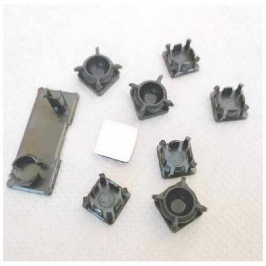 SET PIEDINI IN PLASTICA COPRI VITI PS3