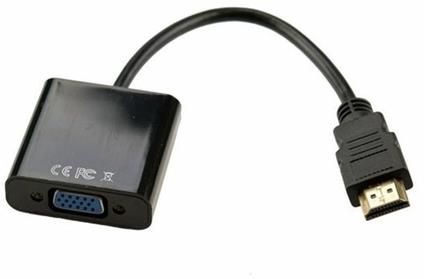 Adattatore da collegare una fonte HDMI a VGA XONE/PS3 etc.