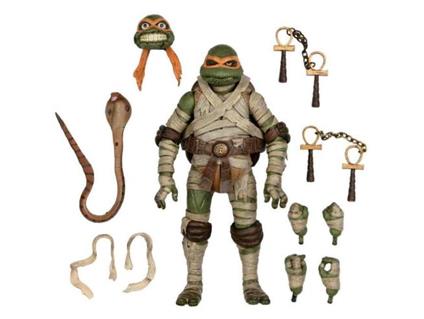 Ninja Turtles As The Mummy Michelangelo Ultimate Figura 18cm Neca